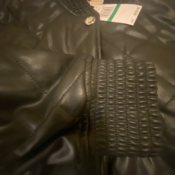 Michael  Kors  Quilted Bomber Jacket Size L - Picture 7 of 9
